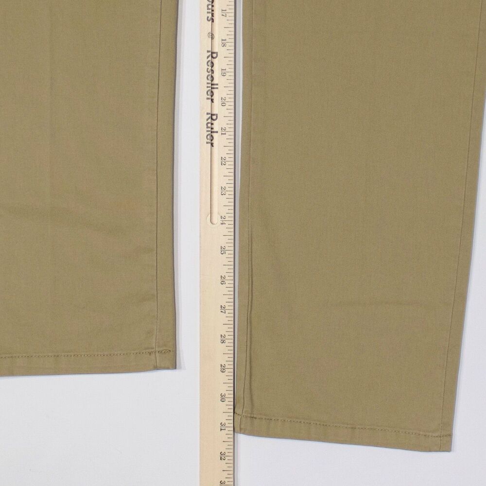NWT Weatherproof Vintage Chino 2.0 Slim Straight Stretch Pants Khaki Men 36x32 - Picture 14 of 15